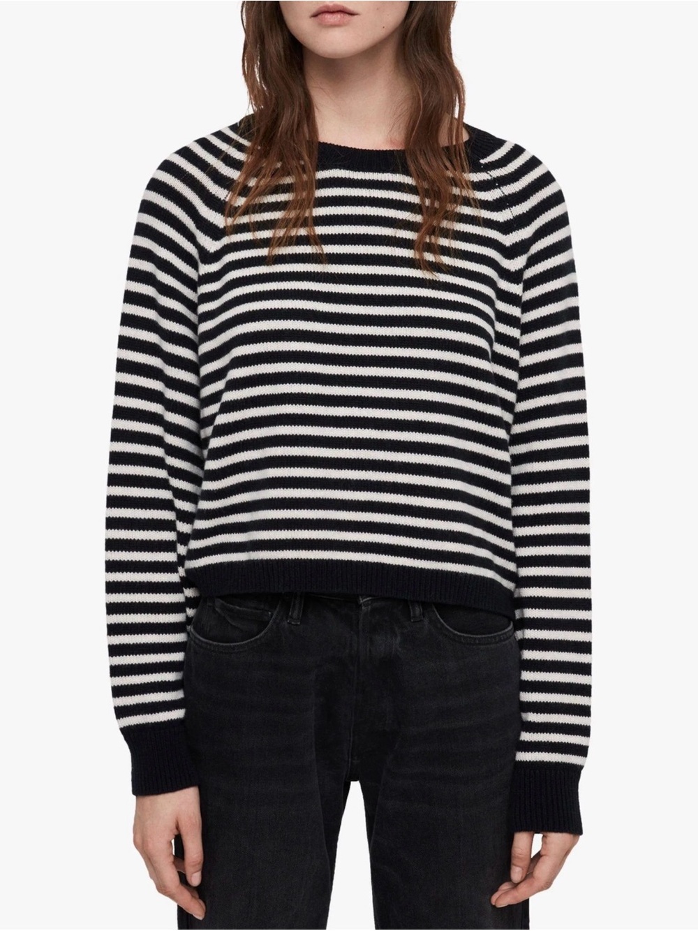 AllSaints Marcel Cropped Jumper - Pre-Owned